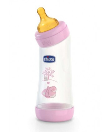 CHICCO BIBERON ANGOLATO GIRL/ROSA IN CAUCCIU' 250ML