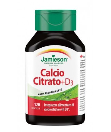 JAMIESON CALCIO CITRATO+VIT D3