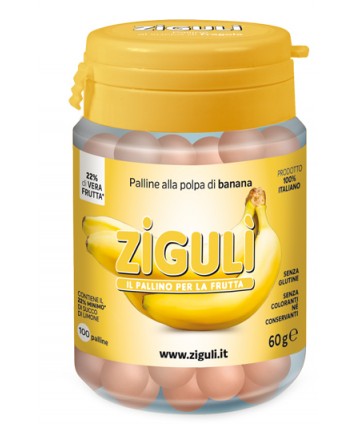 ZIGULI-BANANA 100PALLINE 60G