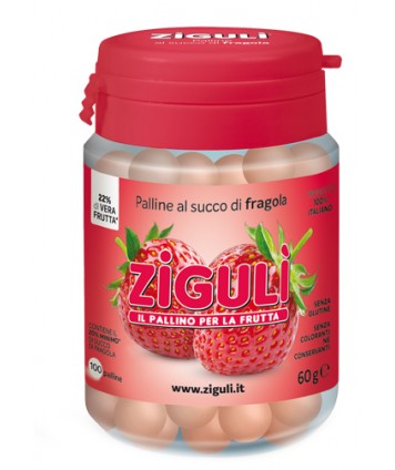 ZIGULI-FRAGOLA 100PALLINE 60G