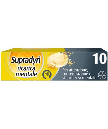 SUPRADYN RICARICA MENTALE 10 COMPRESSE