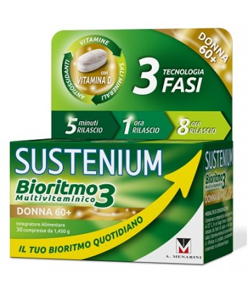 SUSTENIUM BIORITMO3 DONNA 60+ 30 COMPRESSE