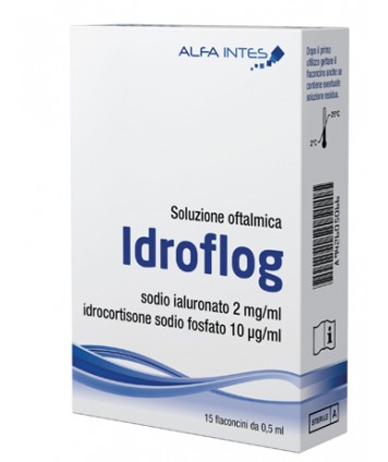 IDROFLOG SOLUZIONE OFTALMICA 15 FLACONCINI DA 0,5ML