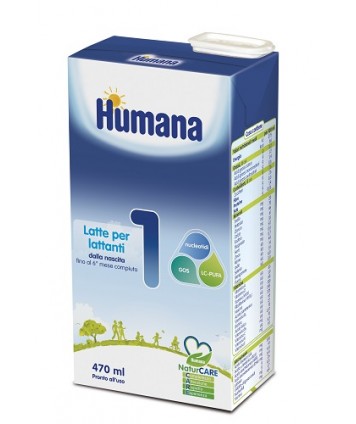 HUMANA 1 470ML NATCARE MP