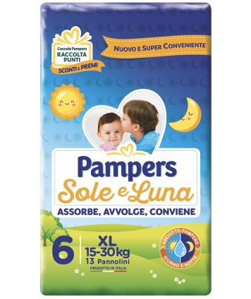 PAMPERS SOLE&LUNA XL 13PZ 0077