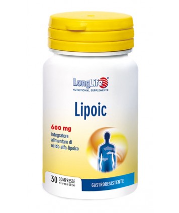 LONGLIFE LIPOIC 30CPS 600MG