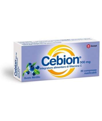 CEBION MAST MIRTIL VIT C 20CPR