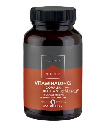 VITAMINA D3 + K2 50CPS TERRANO