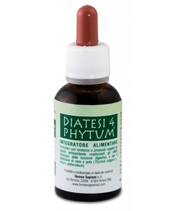 DIATESI 4 PHYTUM GOCCE 30ML