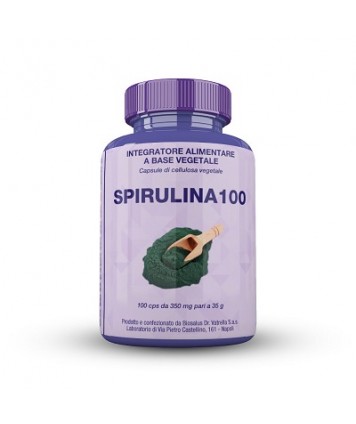 BIOSALUS SPIRULINA 100 100 CAPSULE 35G 