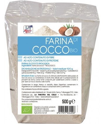 FARINA DI COCCO 500GR (I6/1FACOC