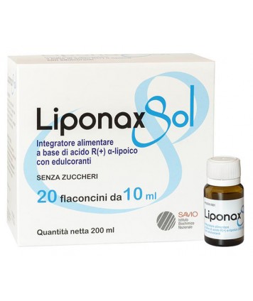 LIPONAX SOL 20 FLACONCINI DA 10ML