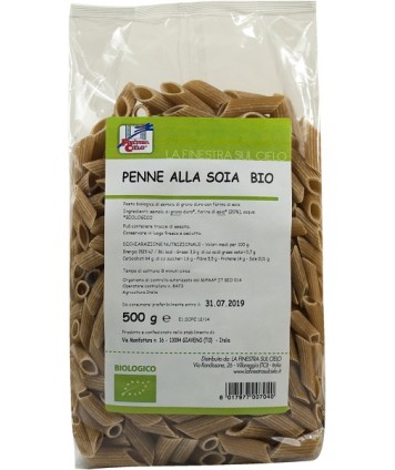 PENNE SOJA 500 GR FINESTRA