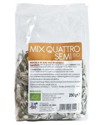 MIX 4 SEMI BIO 250G FINESTRA