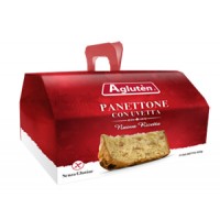 AGLUTEN PANETTONE C/UVETTA 500G