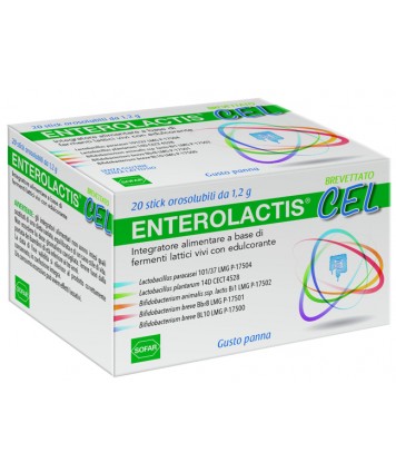 ENTEROLACTIS CEL 20 STICK OROSOLUBILI