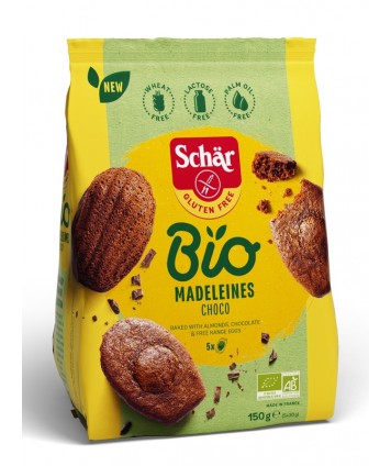 SCHAR BIO MADELEINES CHOCO150G