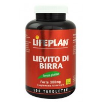 LIFEPLAN LIEVITO DI BIRRA 500 TAVOLETTE  