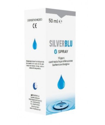 SILVER BLU G SPRAY VIA ORALE CONTRASTA LA PROLIFERAZIONE BATTERICA E FUNGINA 50 ML