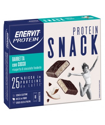 ENERVIT PROTEIN SNACK COCC8BAR