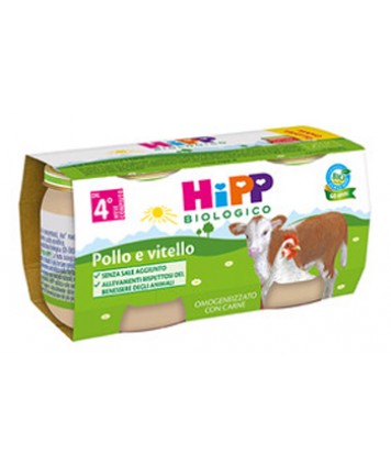 HIPP BIO OMOG POLLO VITEL 2X80G