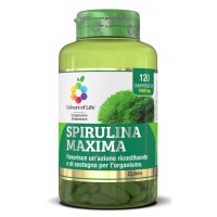 SPIRULINA MAXIMA 120CPR COLOUR