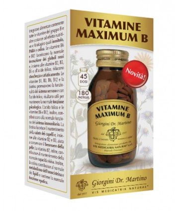 VITAMINE MAXIMUM B 180PAST