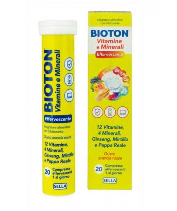 BIOTON VITAMINE E MINEALI 20CPR