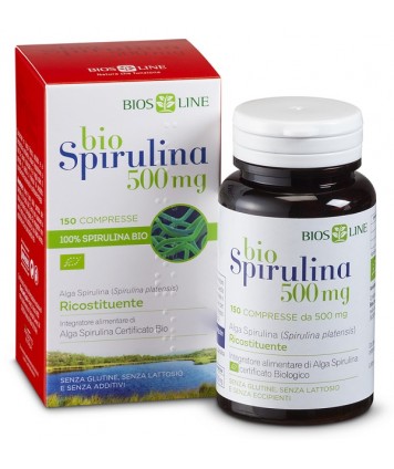 BIOSPIRULINA 500 NEW 150CPR BIOS