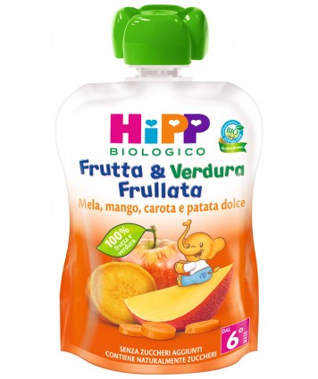 HIPP BIO FRUT&VERD MEL/MAN/CAR