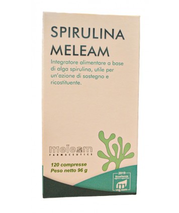 SPIRULINA MELEAM 120CPR