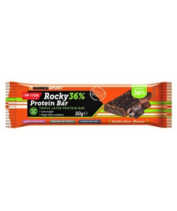 ROCKY 36% PROT BAR DOUB CH 50G