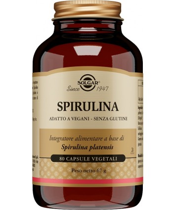 SPIRULINA 80CPS VEG