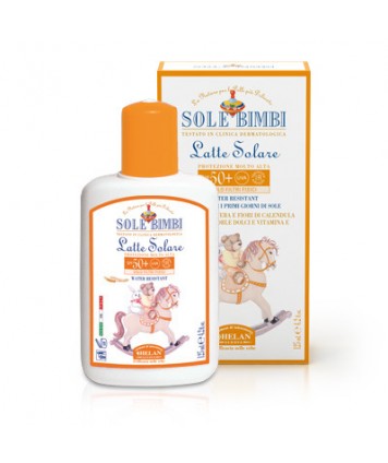 SOLE BIMBI LATTE SOLARE SPF50+