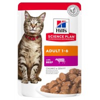 SP FELINE ADULT BEEF 85G