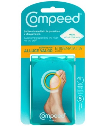 COMPEED CEROTTI PER ALLUCE VALGO 5 PEZZI