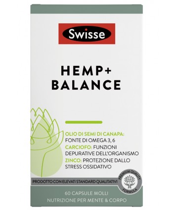 SWISSE HEMP+ BALANCE 60CPS