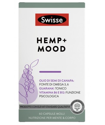 SWISSE HEMP+ MOOD 60CPS