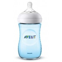 AVENT  BIB NAT PP AZZ 330ML 3817