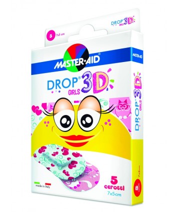 DROP-CER MAID 3D GIRL 7X5CM 5PZ