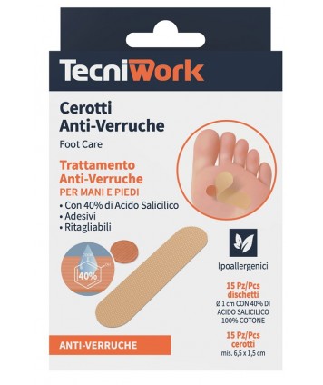 CEROTTI ANTIVERRUCHE PIED15+15