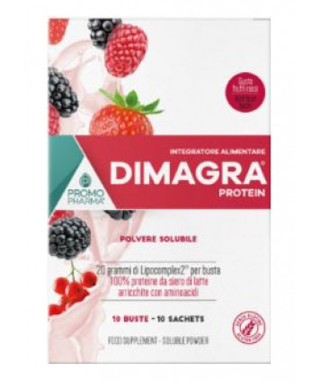 DIMAGRA PROTEIN RED FRU 10BUST