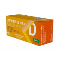 VITAMINA D3 KRKA 1000 UI 60CPR