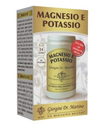 MAGNESIO E POTASSIO POLV 180G