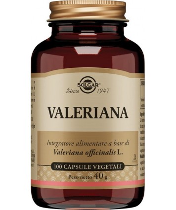 VALERIANA 100CPS VEGETALI SOLGAR