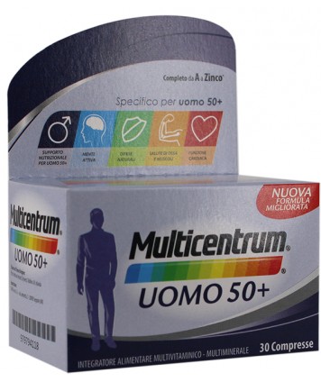 MULTICENTRUM UOMO 50+ 30CPR GMM