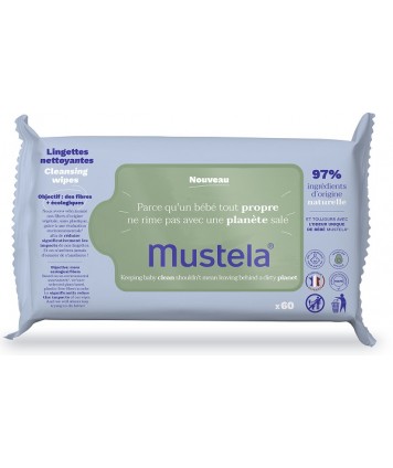 MUSTELA SALVIETTE DETERGENT60P