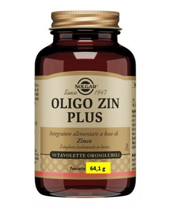 OLIGO ZIN PLUS 100TAV SOLGAR