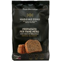 MASSIMO ZERO PREP PANE NERO 450G