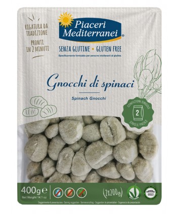 PIACERI MEDIT GNOC SPINACI400G